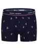 Happy Shorts 2er-Set: Boxershorts in Dunkelblau/ Rot