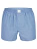 MG-1 3er-Set: Webboxershorts in Dunkelblau/ Blau