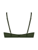 Hunkemöller Push-Up-BH "Teddy" in Dunkelgrün