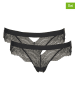 Hunkemöller 2-delige set: slips zwart