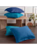 MIX&MATCH 2-delige set: renforcé kussenhoezen turquoise