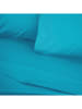 MIX&MATCH Renforcé dekbedovertrek turquoise