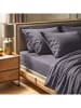 MIX&MATCH Renforcé bedlaken grijs