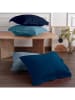 MIX&MATCH 2-delige set: renforcé kussenhoezen blauw