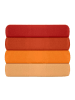 MIX&MATCH Renforcé hoeslaken donkeroranje