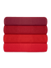 MIX&MATCH Renforcé hoeslaken donkerrood
