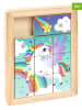 moses. 2-delige set: houten schuifpuzzel meerkleurig - vanaf 3 jaar