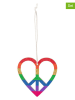 moses. 12-delige set: hangers "Peace Love & Happiness"