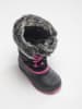 Kamik Winterstiefel "Snowangel" in Schwarz/ Pink
