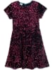 COOL CLUB Kleid in Schwarz/ Pink