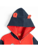 COOL CLUB Sweatjacke in Rot/ Dunkelblau
