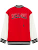 COOL CLUB Sweatjacke in Rot/ Weiß