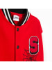 COOL CLUB Sweatvest rood/wit