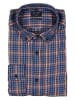 OLYMP Hemd "Casual" - Regular fit - in Blau/ Orange