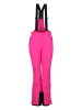Peak Mountain 2-delige ski-/snowboardoutfit "Abiola" roze/zwart/oranje