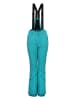 Peak Mountain 2-delige ski-/snowboardoutfit "Abiola" turquoise/roze/zwart