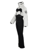 Peak Mountain Ski-/snowboardpak "Antiere" wit/zwart