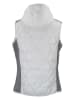 Peak Mountain Fleece bodywarmer "Antilope" wit/grijs