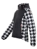 Peak Mountain Hybride jas "Astro" zwart/wit