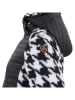 Peak Mountain Hybride jas "Astro" zwart/wit