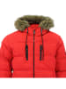 Peak Mountain Doorgestikte jas "Canory" rood