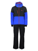 Peak Mountain 2tlg. Ski-/ Snowboardoutfit "Ceruby" in Schwarz/ Blau
