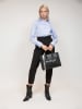Michael Kors Leder-Henkeltasche in Schwarz - (B)37 x (H)25 x (T)14 cm