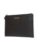 Michael Kors Leder-Clutch in Schwarz - (B)21,6 x (H)12,1 x (T)3,2 cm
