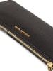 Michael Kors Leder-Clutch in Schwarz - (B)34 x (H)26 x (T)13 cm