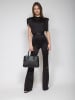 Michael Kors Skórzana torebka w kolorze czarnym - 30 x 23 x 10 cm