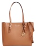 Michael Kors Skórzana torebka w kolorze karmelowym - 39 x 27 x 13 cm