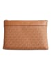 Michael Kors Skórzana torebka w kolorze karmelowym - 39 x 27 x 13 cm