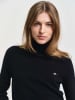 Gant Wollrollkragenpullover in Schwarz