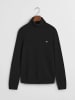 Gant Wollrollkragenpullover in Schwarz