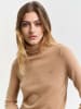 Gant Wollrollkragenpullover in Camel