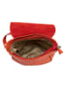 Lia Biassoni Leren schoudertas "Mella" oranje - (B)24 x (H)20 x (D)10 cm
