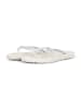 Ilse Jacobsen Teenslippers crème/zilverkleurig