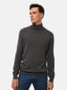 Just Cashmere Kasjmieren coltrui "Connor" antraciet