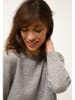 Just Cashmere Kasjmieren trui "Janice" grijs