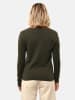 Just Cashmere Kaszmirowy sweter "Joan" w kolorze khaki