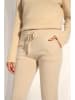 Just Cashmere Kasjmieren broek "Wendy" beige