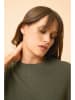 Just Cashmere Kaszmirowy sweter "Janice" w kolorze ciemnozielonym