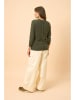 Just Cashmere Kaschmir-Pullover "Janice" in Dunkelgrün