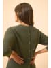 Just Cashmere Kaschmir-Pullover "Janice" in Dunkelgrün