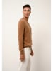 Just Cashmere Kasjmieren trui "Nathan" lichtbruin