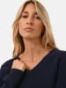 Just Cashmere Kaszmirowy sweter "Abby" w kolorze granatowym