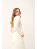 Just Cashmere Kaschmir-Pullover "Abby" in Creme
