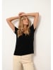 Just Cashmere Shirt "Glamis" in Schwarz