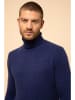 Just Cashmere Kaschmir-Rollkragenpullover "Sacha" in Dunkelblau