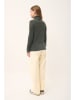 Just Cashmere Kaszmirowy sweter "Ava" w kolorze khaki